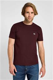 ΑΝΔΡΙΚΟ T-SHIRT ΜΕ ΚΕΝΤΗΜΕΝΟ ΛΟΓΟΤΥΠΟ REGULAR FIT - 112355585 ΜΠΟΡΝΤΟ LEE