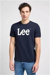 ΑΝΔΡΙΚΟ T-SHIRT ΜΕ LOGO PRINT REGULAR FIT ''WOBBLY'' - 112116126 ΜΠΛΕ ΣΚΟΥΡΟ LEE