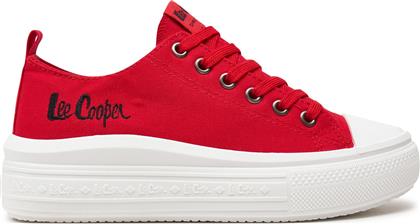 SNEAKERS LCW-24-44-2463LA ΚΟΚΚΙΝΟ LEE COOPER