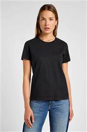 ΓΥΝΑΙΚΕΙΟ T-SHIRT REGULAR FIT - 112355164-** ΜΑΥΡΟ LEE