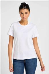 ΓΥΝΑΙΚΕΙΟ T-SHIRT REGULAR FIT - 112355195-** ΛΕΥΚΟ LEE