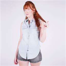 SLEEVELESS SHIRT STERLING BLUE ΓΥΝΑΙΚΕΙΑ ΜΠΛΟΥΖΑ (9000059437-44369)