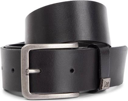 SMALL LOGO BELT BLACK LEE