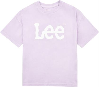 T-SHIRT OVERDYE LEG5080 ΜΩΒ REGULAR FIT LEE