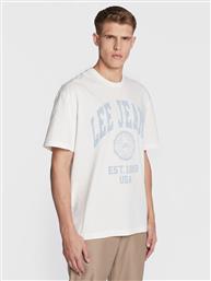 T-SHIRT VARSITY L69CFENQ 112322787 ΕΚΡΟΥ LOOSE FIT LEE