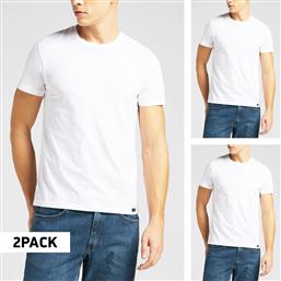 TWIN PACK CREW 2 PACK ΑΝΔΡΙΚΑ T-SHIRT (9000075066-1539) LEE