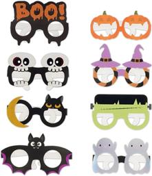 LEGAMI HALLOWEEN PAPER GLASSES-PARTY EYEGLASSES 8ΤΜΧ (HPE0002)