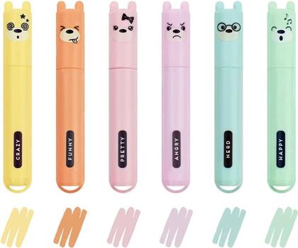 LEGAMI MINI PASTEL HIGHLIGHTERS-TEDDY'S STYLE (MH0004)