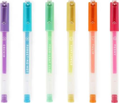 LEGAMI SET OF 6 MINI GEL PENS-SPRING IS IN THE AIR-PASTEL COLOURS (PGP0001)