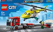 60343 RESCUE HELICOPTER TRANSPORT LEGO
