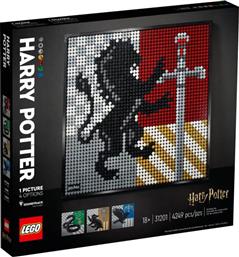 ART HARRY POTTER HOGWARTS CRESTS 31201 LEGO