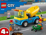 CITY 60325 CEMENT MIXER TRUCK LEGO από το e-SHOP