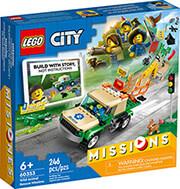 CITY 60353 WILD ANIMAL RESCUE MISSIONS LEGO