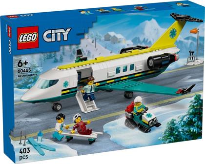 CITY EMERGENCY AIR AMBULANE AIRPLANE (60465) LEGO