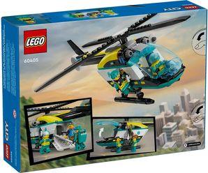 CITY EMERGENCY RESCUE HELICOPTER (60405) LEGO