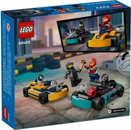 CITY GO KARTS AND RACE DRIVERS (60400) LEGO από το PLUS4U