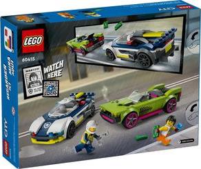 CITY POLICE CAR AND MUSCLE CAR CHASE (60415) LEGO από το PLUS4U