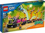 CITY STUNTZ 60357 STUNT TRUCK & RING OF FIRE CHALLENGE LEGO