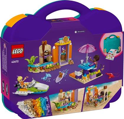 CREATIVE BEACH AND TRAVEL SUITCASE (42672) LEGO