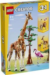 3 IN 1 WILD SAFARI ANIMALS 31150 LEGO από το TOYSCENTER