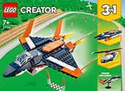 CREATOR 31126 SUPERSONIC-JET LEGO από το e-SHOP