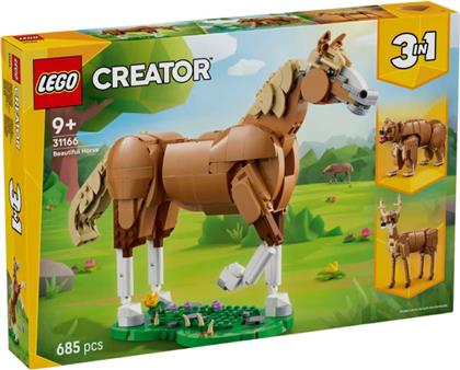 CREATOR 3 IN 1 BEAUTIFUL HORSE 31166 LEGO