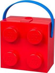 ΔΟΧΕΙΟ ΦΑΓΗΤΟΥ ΜΕ ΛΟΥΡΑΚΙ LUNCH BOX WITH HANDLE BRIGHT RED 17X11.6X6.6CM LEGO από το PLUS4U
