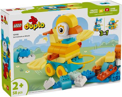 DUPLO 3 IN 1 ANIMALS ON WHEELS (10448) LEGO