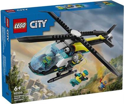 EMERGENCY RESCUE HELICOPTER 60405 ΠΑΙΧΝΙΔΙ LEGO