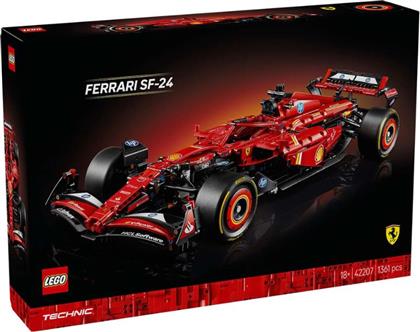 TECHNIC ΑΥΤΟΚΙΝΗΤΟ FERRARI SF-24 F1 42207 LEGO