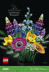 ICONS 10313 WILDFLOWER BOUQUET LEGO