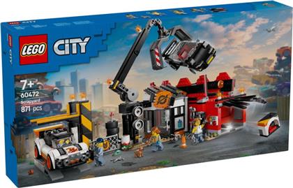 CITY SCRAPYARD WITH CARS 60472 LEGO από το TOYSCENTER