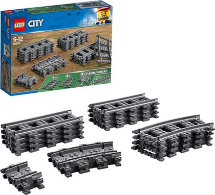 CITY ΣΙΔΗΡΟΔΡΟΜΙΚΕΣ ΡΑΓΕΣ 60205 LEGO από το TOYSCENTER