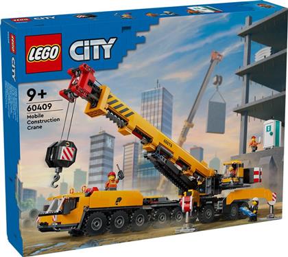 CITY YELLOW MOBILE CONSTRUCTION CRANE 60409 LEGO