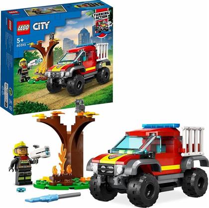 CITY 4X4 FIRE TRUCK RESCUE 60393 LEGO