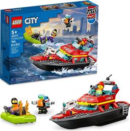CITY FIRE RESCUE BOAT 60373 LEGO