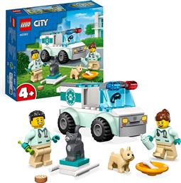 CITY GREAT VEHICLES VET VAN RESCUE 60382 LEGO από το TOYSCENTER