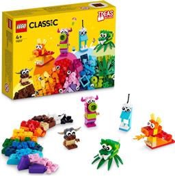 CLASSIC ΔΗΜΙΟΥΡΓΙΚΑ ΤΕΡΑΤΑ CREATIVE MONSTERS 11017 LEGO