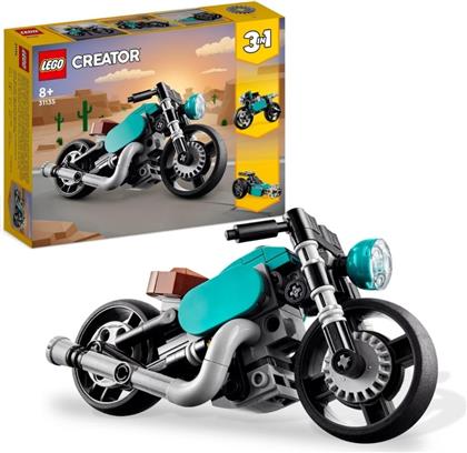 CREATOR 3IN1 VINTAGE MOTORCYCLE 31135 LEGO από το TOYSCENTER