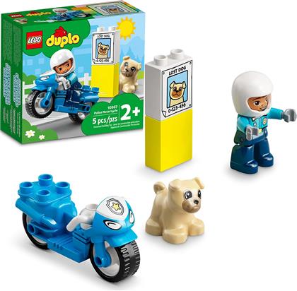 DUPLO TOWN POLICE MOTORCYCLE 10967 LEGO
