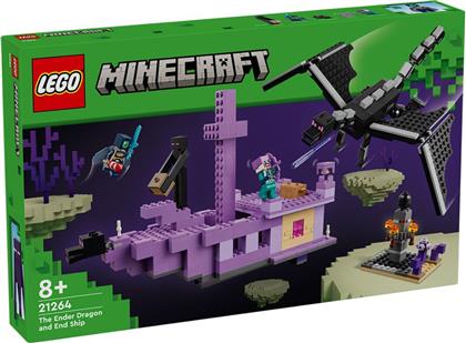 MINECRAFT THE ENDER DRAGON & END SHIP 21264 LEGO από το TOYSCENTER