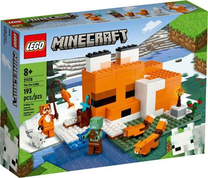 MINECRAFT THE FOX LODGE 21178 LEGO