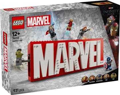 SUPER HEROES MARVEL LOGO & MINIFIGURES 76313 LEGO