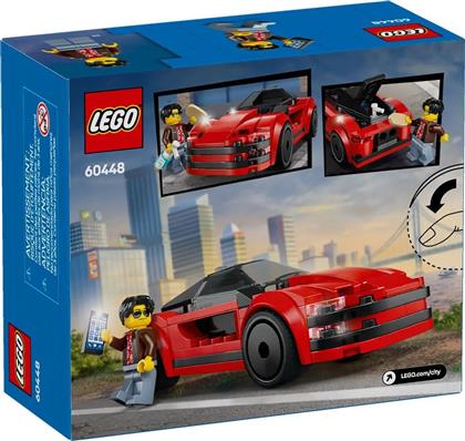 RED SPORTS CAR (60448) LEGO