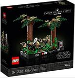 STAR WARS 75353 ENDOR SPEEDER CHASE DIORAMA LEGO