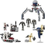 STAR WARS 75372 CLONE TROOPER & BATTLE DROID BATTLE PA LEGO