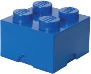 STORAGE BRICK 4 MEDIUM BLUE LEGO