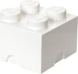 STORAGE BRICK 4 WHITE LEGO
