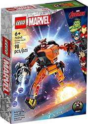 SUPER HEROES 76243 ROCKET MECH ARMOR LEGO