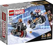 SUPER HEROES 76260 BLACK WIDOW & CAPTAIN AMERICA MOTORCYCLES LEGO